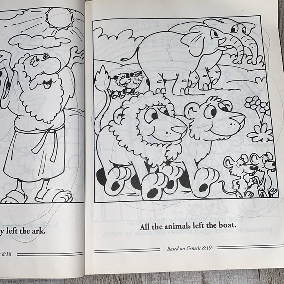 The Gigantic coloring book of Bible series - Picture 11 of 13
